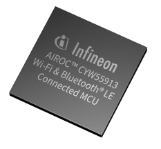 CYPRESS CYW55913IUBGTXTMA1單芯片連接MCU