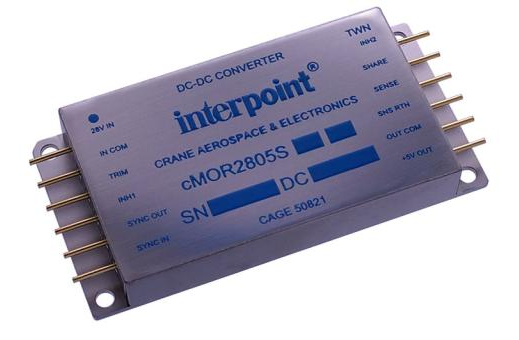 cMOR2805S單/雙通道DC-DC轉換器Interpoint