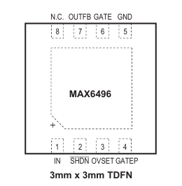 MAX6496ATA+T高性能電源管理芯片 Maxim現貨